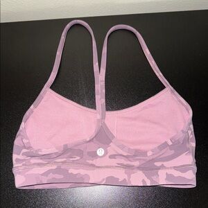 lululemon athletica Blush Camo Sports Bra